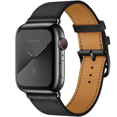 apple watch series 5 hermes noir|hermes band apple watch 5.